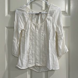 White full sleeves top